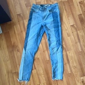 Levi’s multicolour jeans.